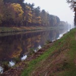 Oder-Spree-Kanal im Herbst.