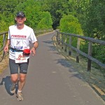 Ungefähr bei Kilometer 48 des ThüringenULTRA