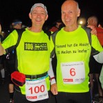 Wenige Minuten vor dem Start zusammen mit Ronald Musil von der LG Mauerweg.